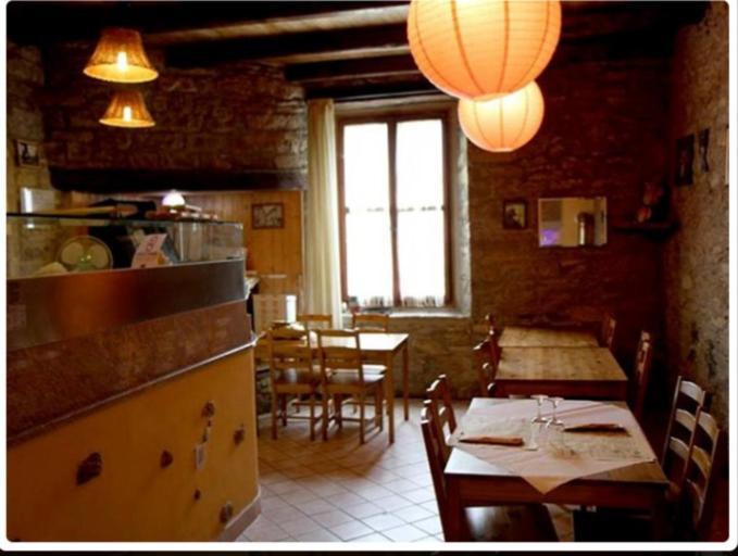 ホテル Locanda Ristorante Pizzeria Da Gigino Corniolo  エクステリア 写真